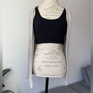 American Eagle Outfitters beige cardigan